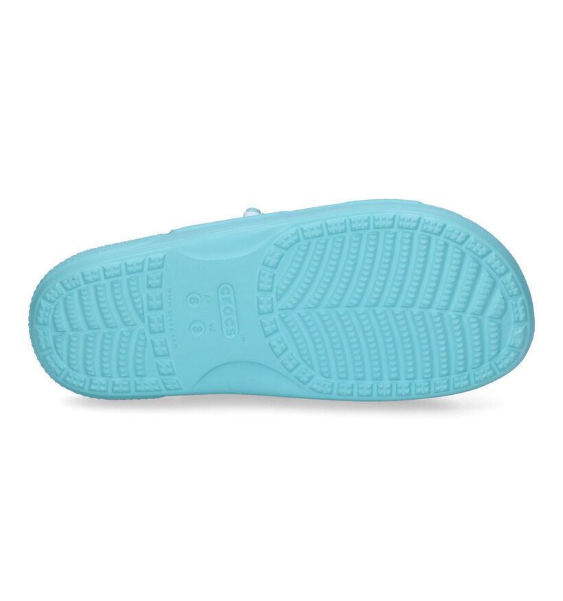 Crocs Classic Sandal Nu-pieds en Bleu pour femmes (306863)