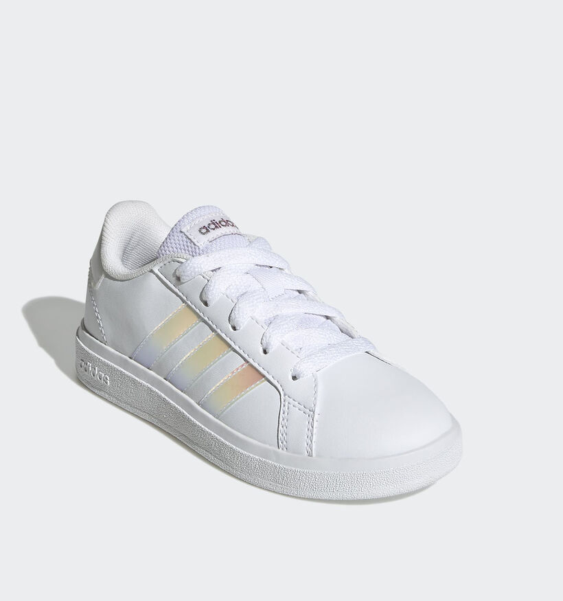 adidas Grand Court 2.0 Witte Sneakers Cloud White voor meisjes (359665) - geschikt voor steunzolen