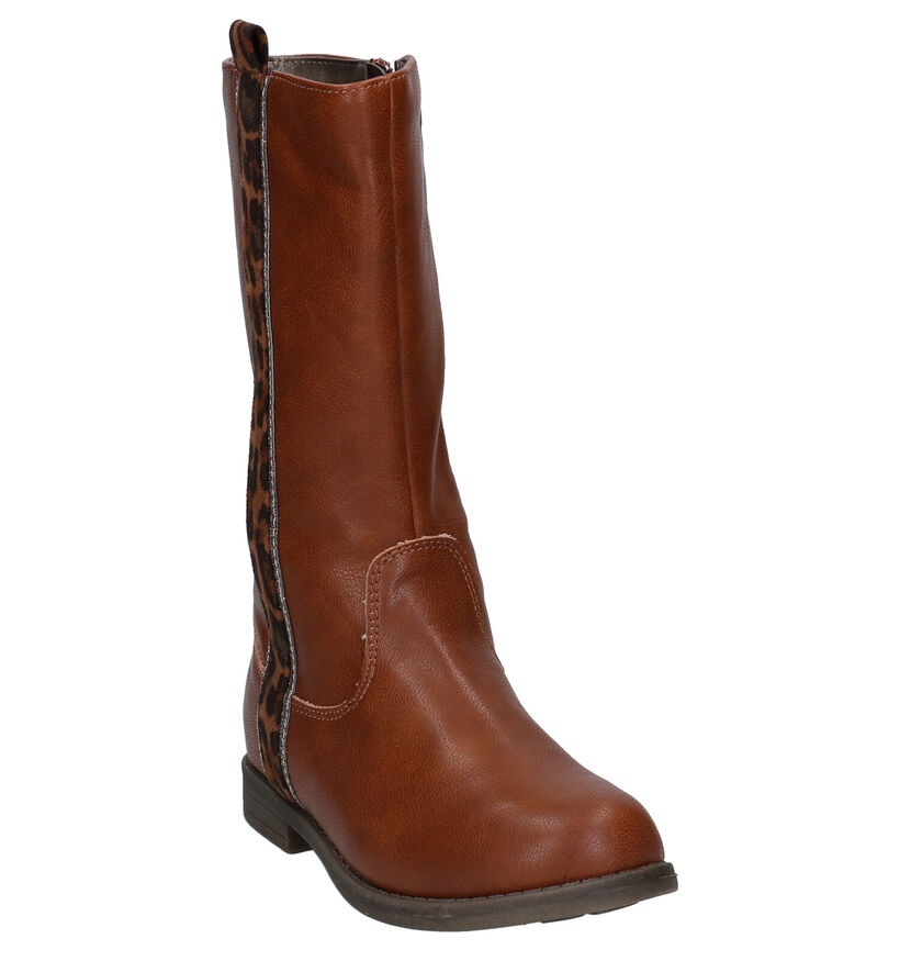 Sprox Bottes hautes en Cognac en simili cuir (291371)