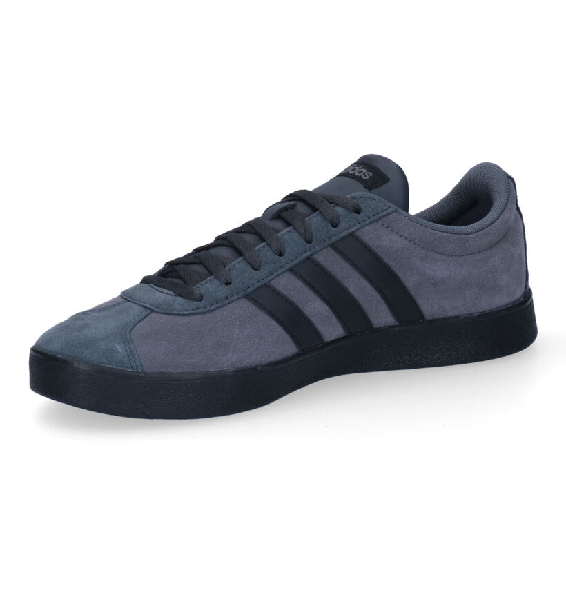 adidas VL Court 2.0 Baskets en Gris en simili cuir (308470)