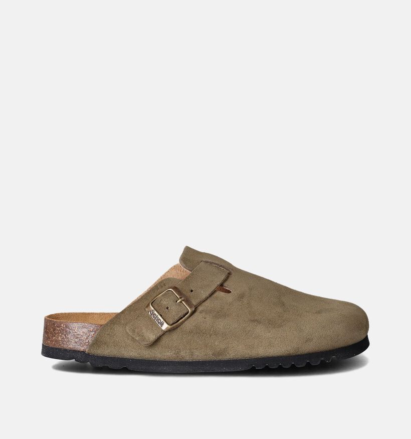Scholl Olivier Slippers Kaki voor heren (357582)