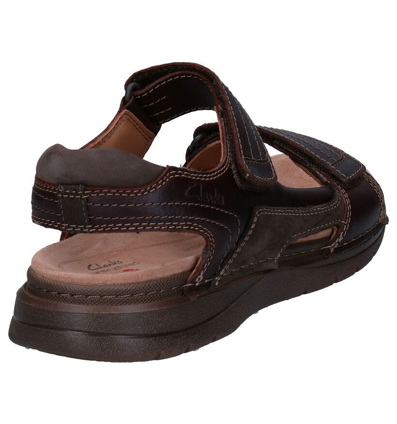 Clarks Nature Trek Sandales en Marron en cuir (288903)