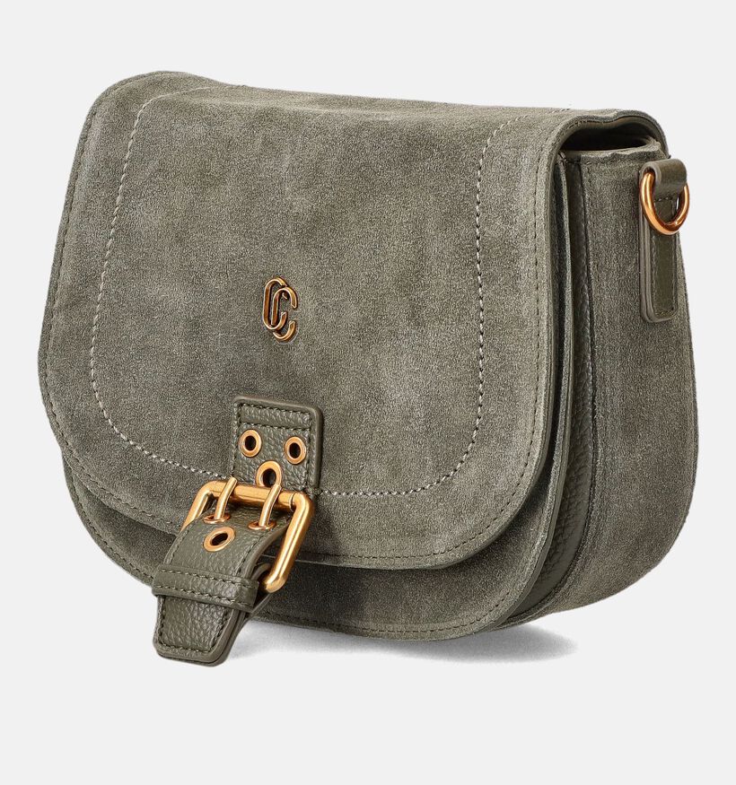 Carmela Kakigroene Crossbodytas voor dames (380306)