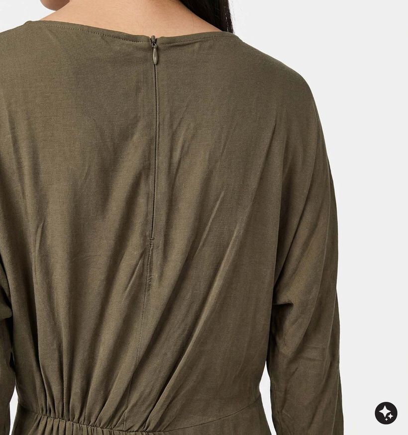 Orfeo Mylene Kakigroene Midi-Jurk voor dames (381658)