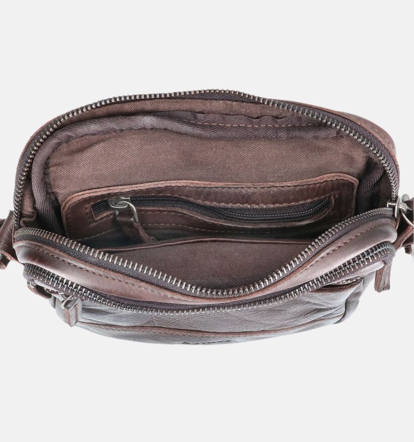 DSTRCT Harrington Road Donkerbruine Crossbodytas voor heren (380841)