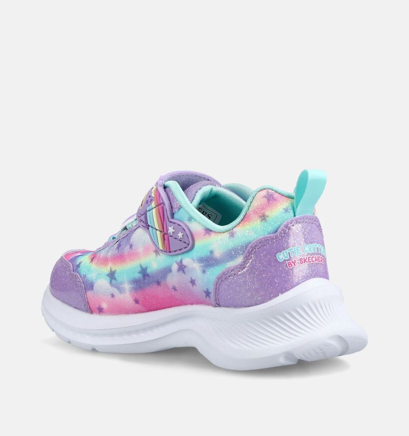 Skechers Jumpster Cutie Critters Lila Sneakers voor meisjes (376818)