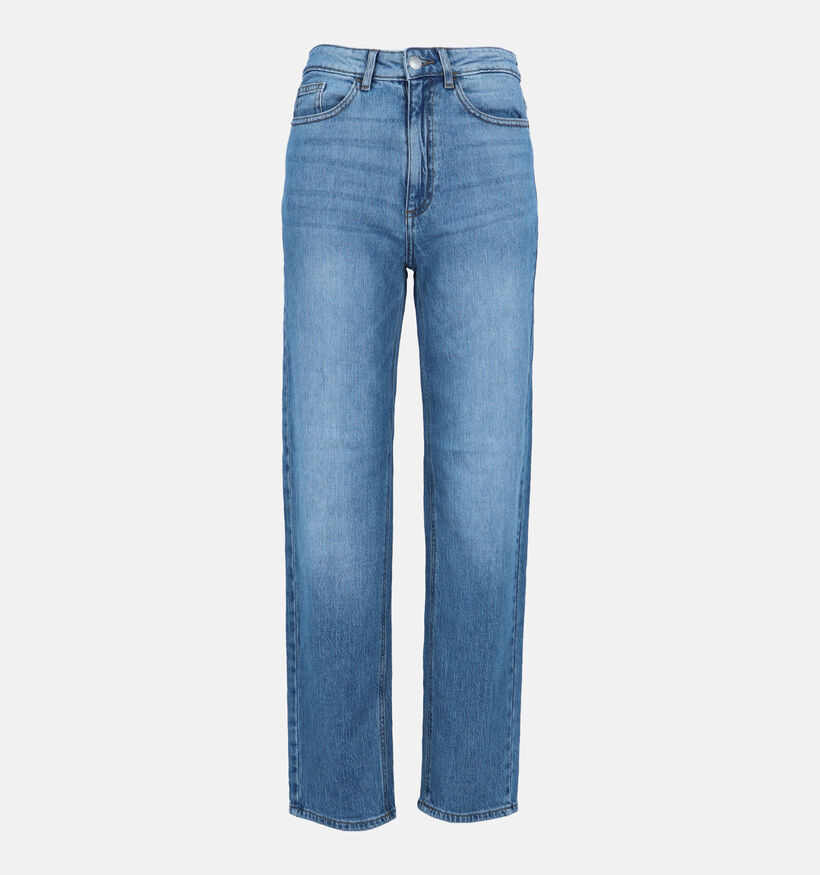 Vila Kelly Jaf HW Straight Jeans en Bleu L30 pour femmes (336025)