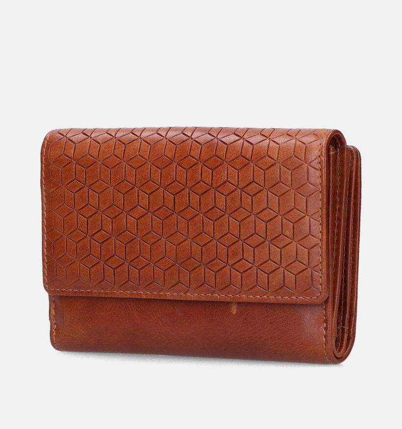 Label M Porte-monnaies zippé en Marron pour hommes (365812)