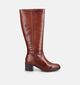 Pikolinos LLANES Bottes hautes en Cognac pour femmes (379310)