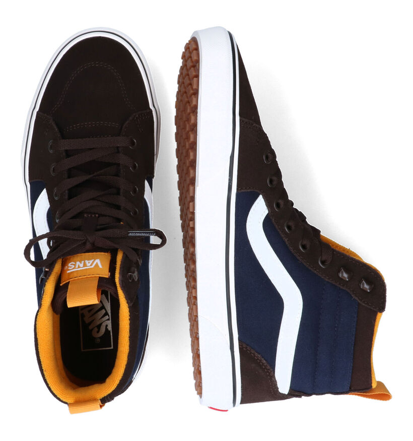 Vans Filmore Hi Baskets en Noir en simili cuir (294265)