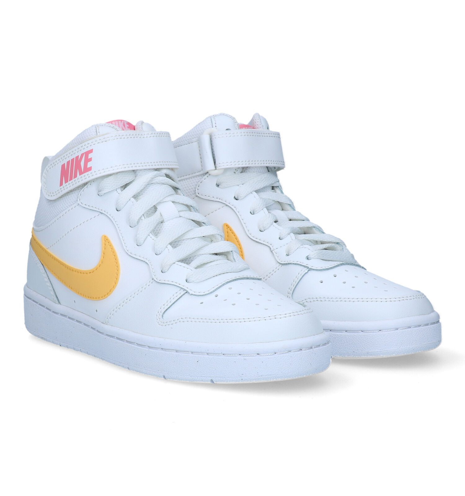 Nike Court Borough Mid Witte Sneakers Meisjes Sneakers Online op TORFS.BE