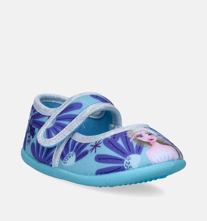 Frozen Pantoufles fermées en Bleu pour filles (347215)