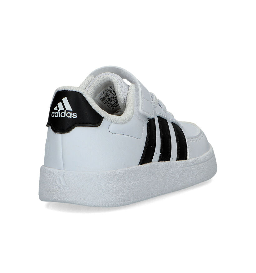 adidas Breaknet 2.0 EL Witte Sneakers voor jongens, meisjes (324134) - geschikt voor steunzolen