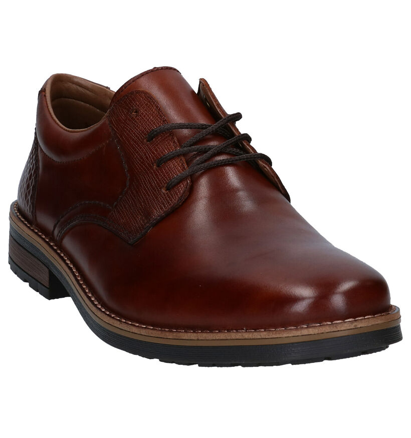 Rieker Chaussures habillées en Cognac en cuir (281845)