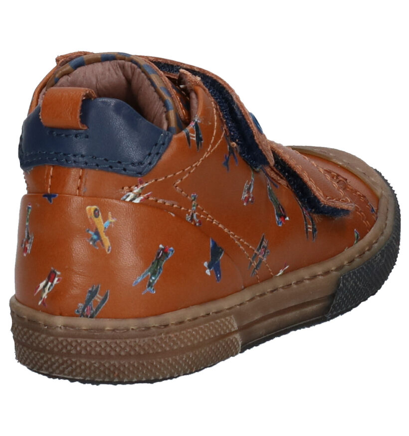 STONES and BONES Rocet Cognac Hoge Schoenen in leer (255459)