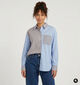 The Shirt Project Blauwe/Grijze Hemd voor dames (381898)