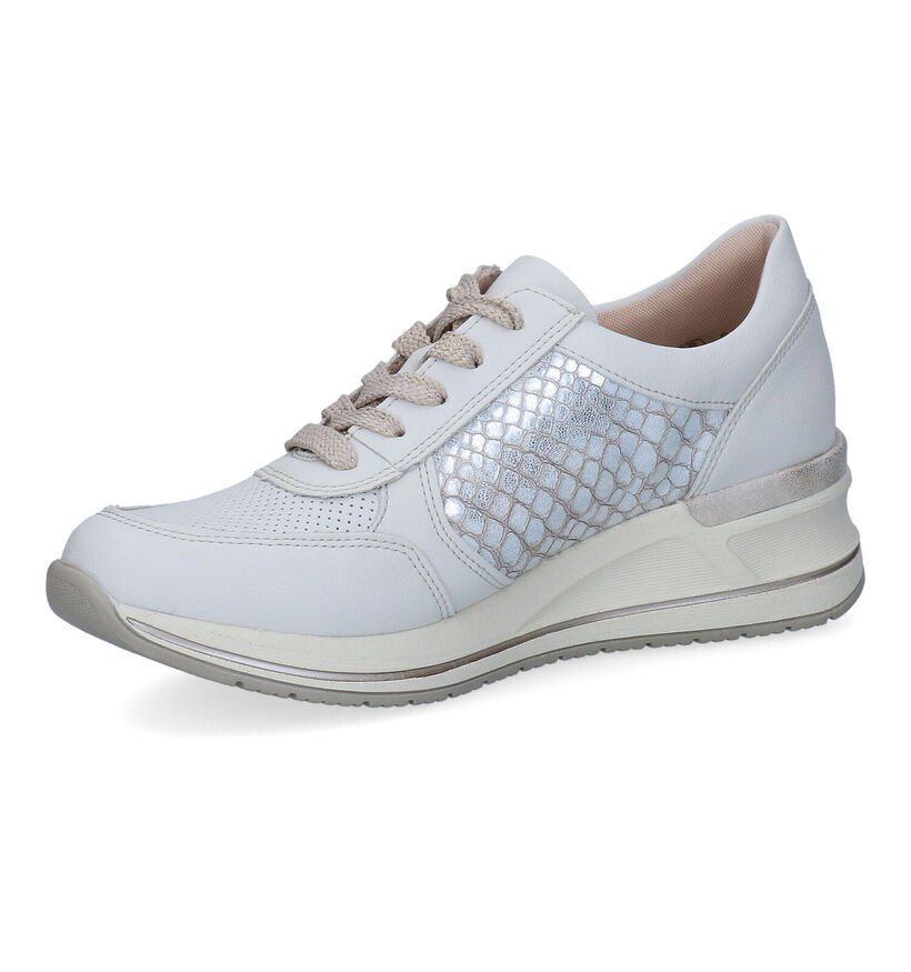 Remonte Baskets casual en Blanc en cuir (302808)