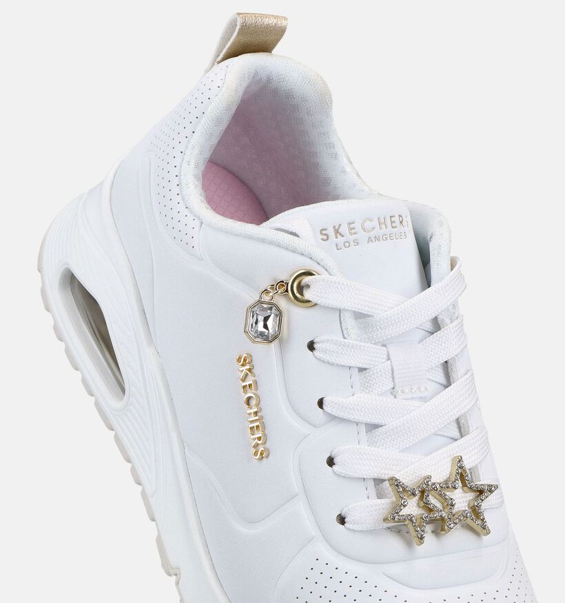 Skechers Uno Witte Sneakers voor meisjes (375701)