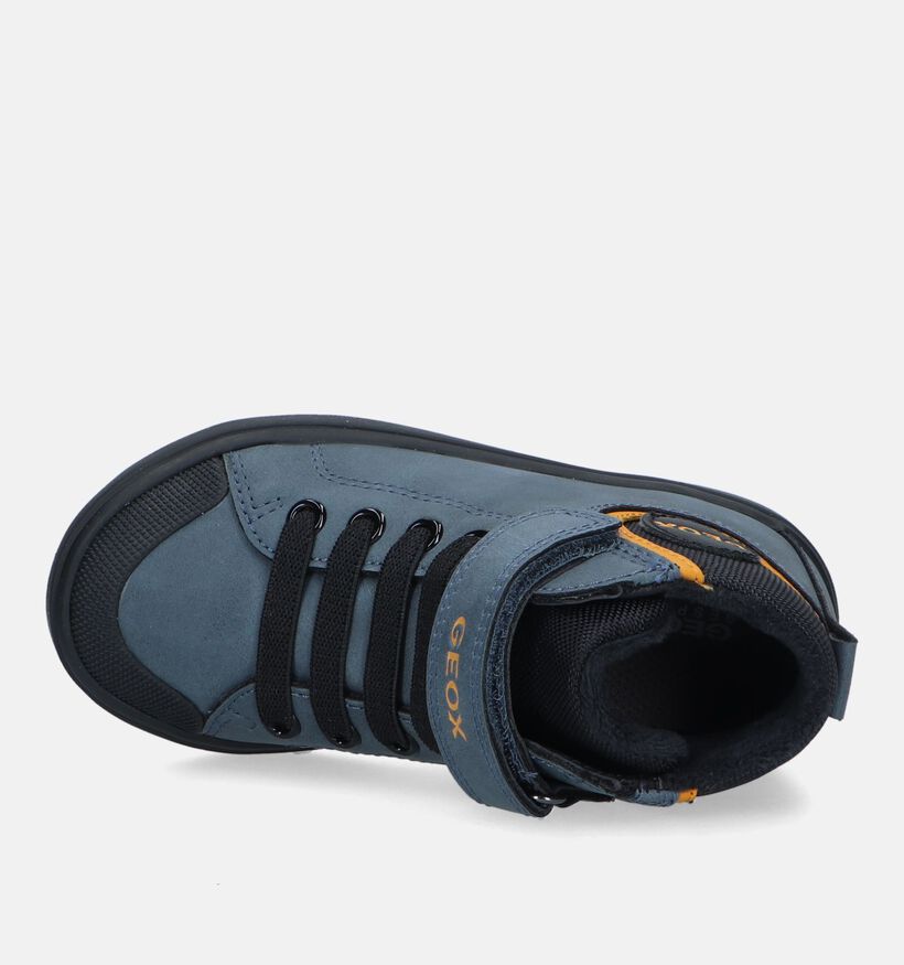 Geox Gisli Gele Hoge Sneakers voor jongens (328535) - geschikt voor steunzolen