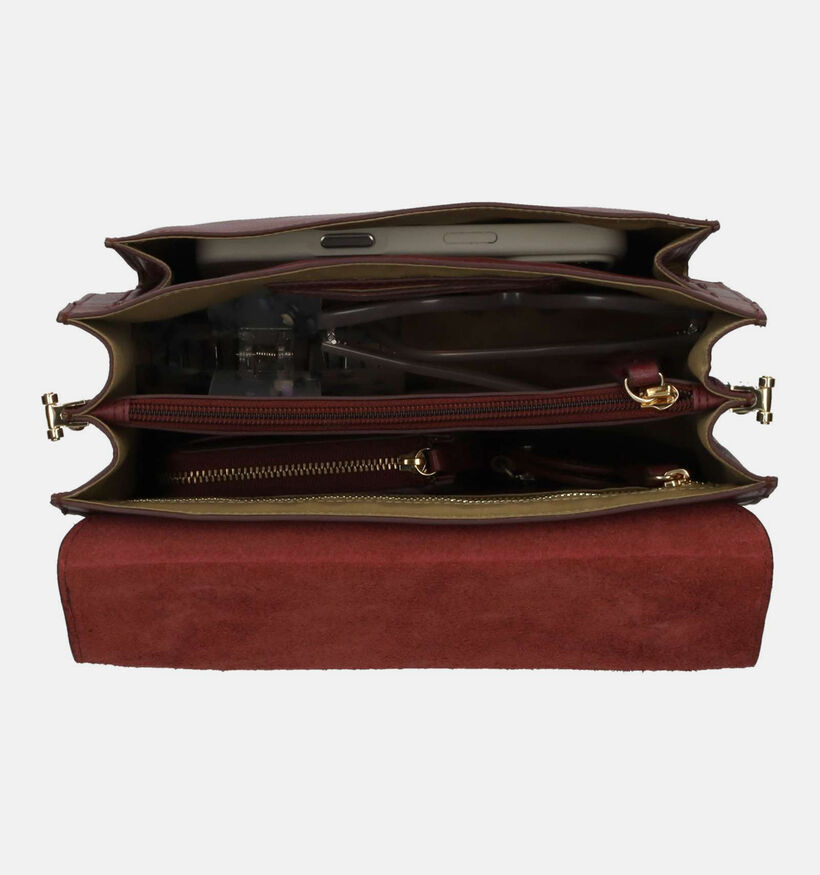 Burkely Burgundy Fine Florence Bordeaux Crossbodytas voor dames (380446)