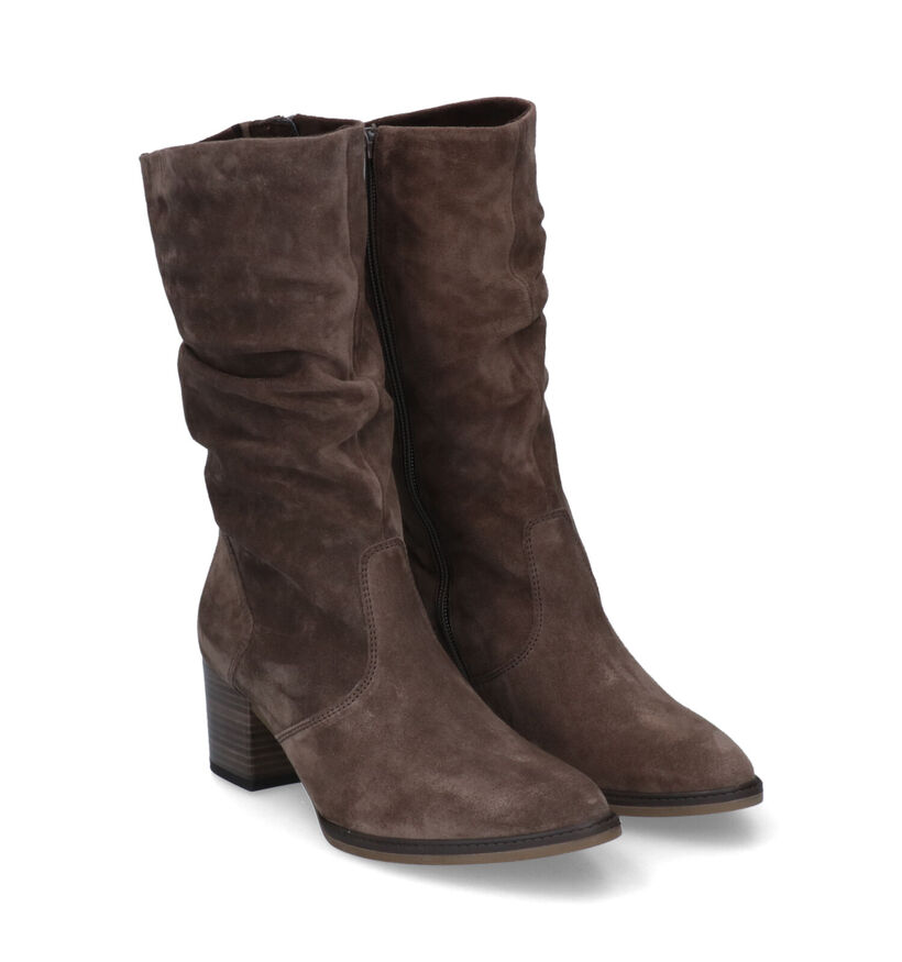 Comfort Bottes courtes en Brun foncé pour femmes (315332)