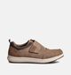 Rieker Taupe Velcroschoenen voor heren (355124) - geschikt voor steunzolen