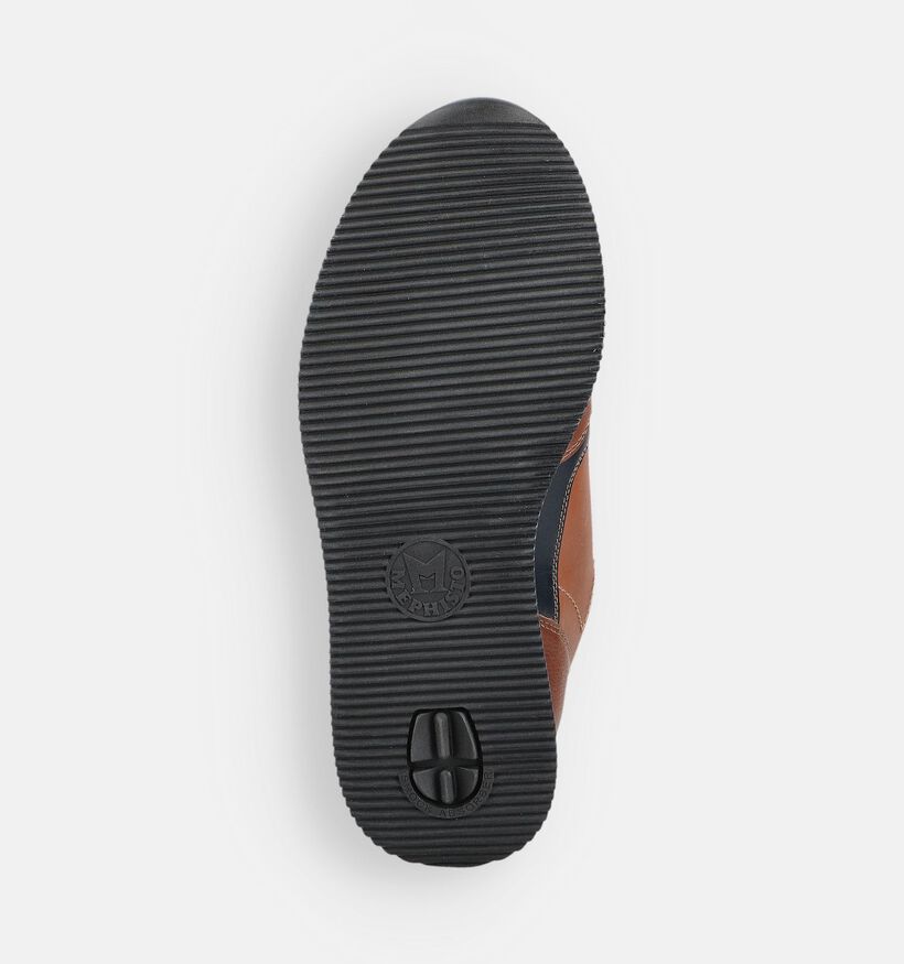 Mephisto Gilford Nevada Cognac Veterschoenen voor heren (362718) - geschikt voor steunzolen