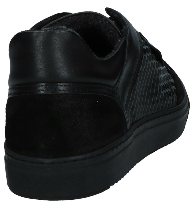 Borgo Sport Baskets basses en Noir en cuir (223690)