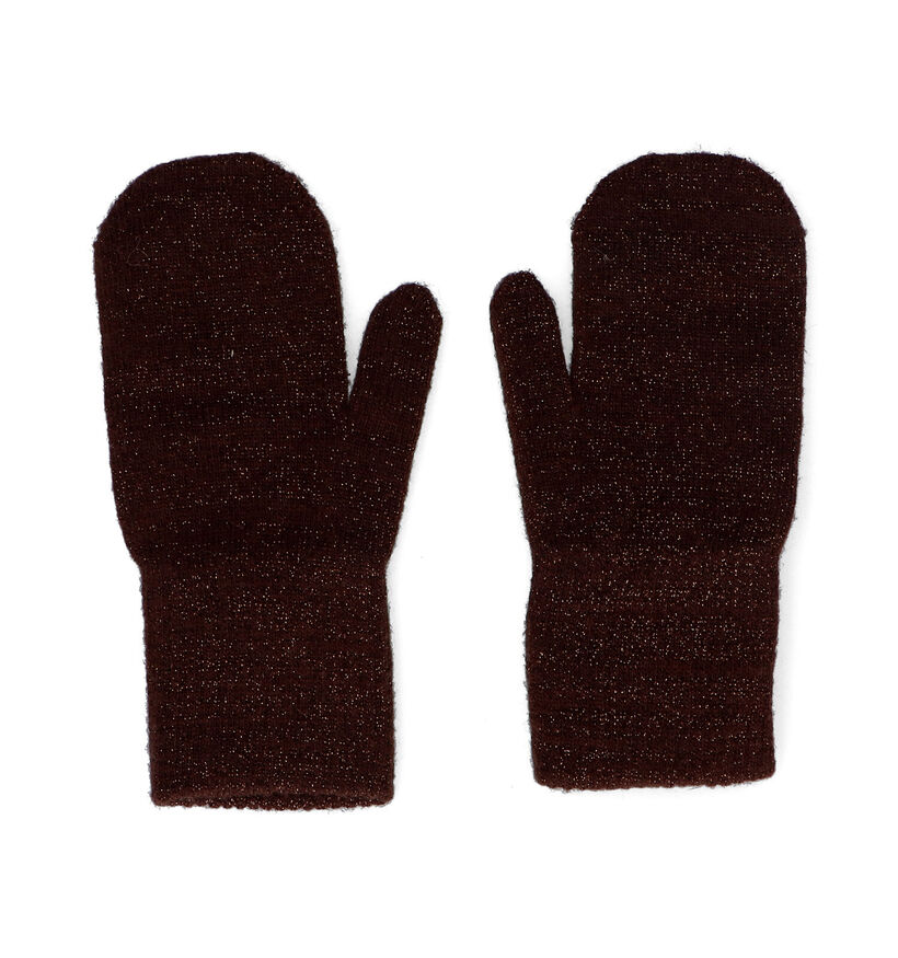 Celavi Paars/Bruine Handschoenen - 2 Paar voor meisjes (313469)