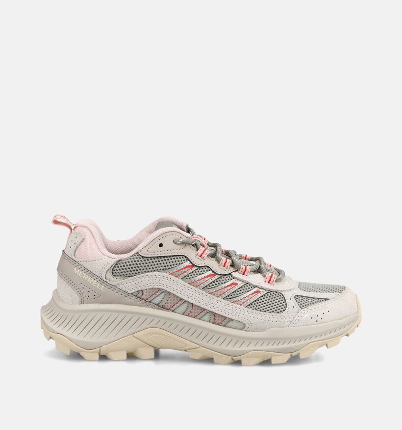 Merrell Speed Strike 2 Trek Beige Lage Wandelschoenen voor dames (377649) - geschikt voor steunzolen