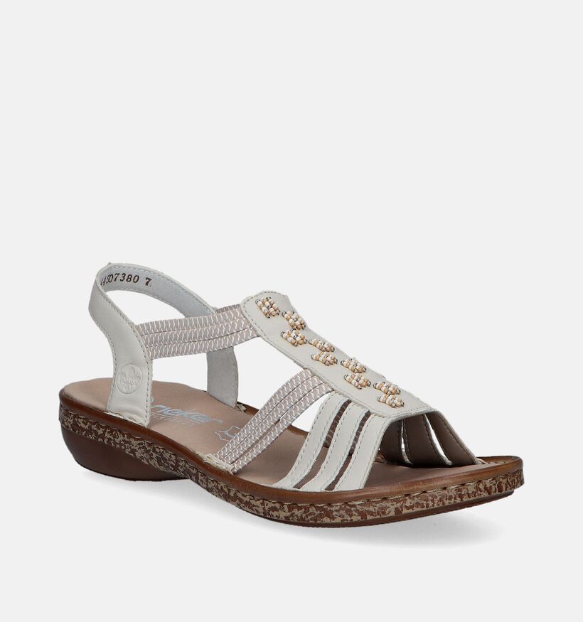 Rieker Beige Sandalen voor dames (339078)