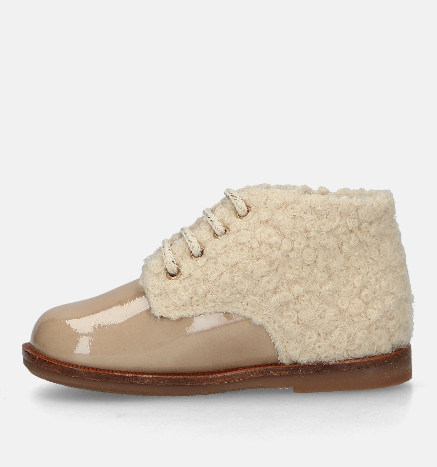 Beberlis Beige Babyschoentjes Meisjes Babyschoenen Online op