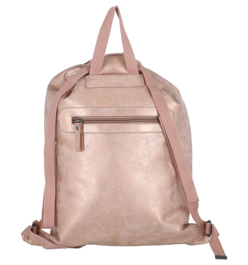 Tamaris Nico Sac à dos en Rose en simili cuir (250827)