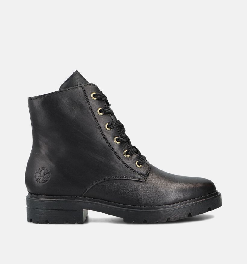 Rieker Boots à lacets en Noir pour femmes (363533)