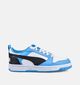 Puma Rebound V6 Baskets basses en Bleu pour gar&ccedil;ons, filles (366635)