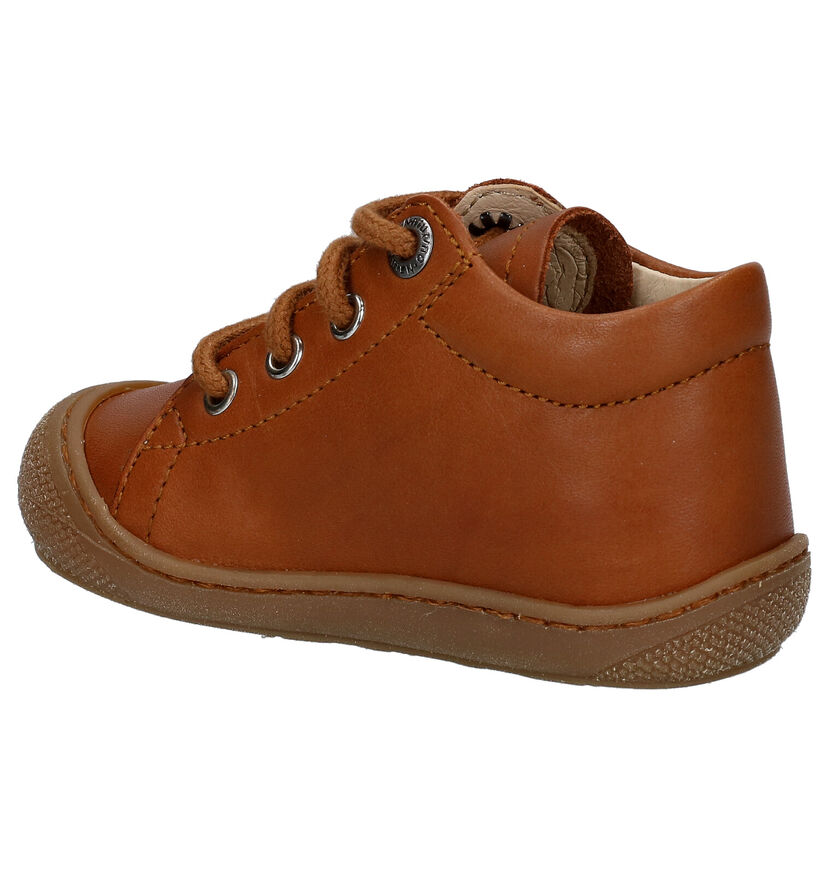 Naturino Cocoon Bottines en Cognac pour filles, garçons (324034) - pour semelles orthopédiques