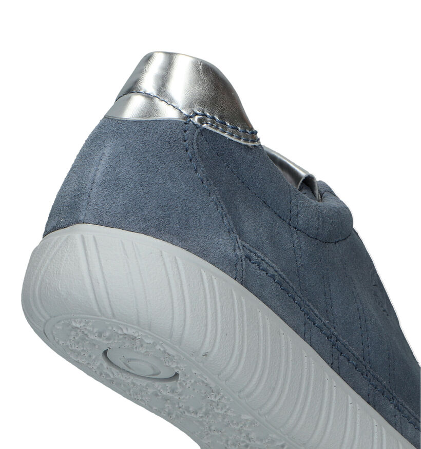 Gabor Ultra Flex Air Baskets en Bleu en daim (323156)