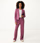 Mexx Paarse Geklede broek voor dames (360705)