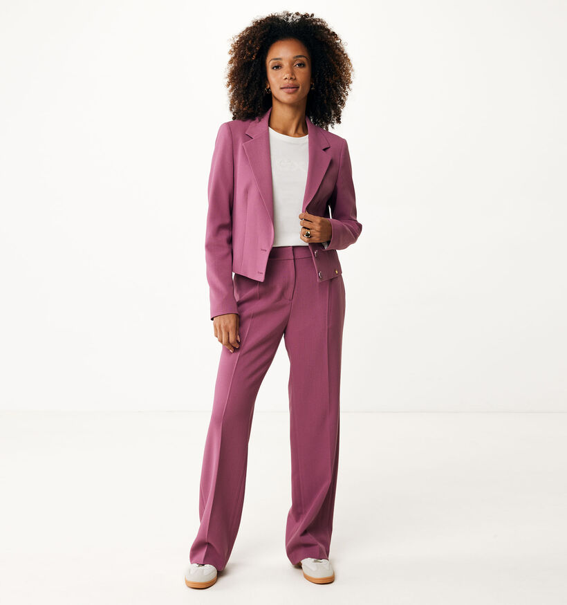 Mexx Pantalon habillé en Mauve pour femmes (360705)
