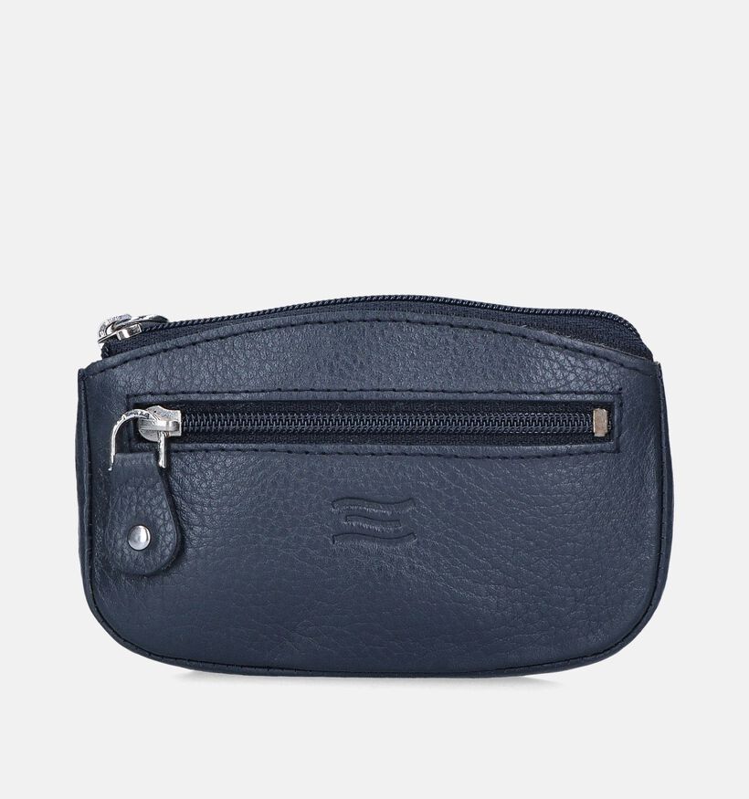 Crinkles Porte-monnaie en Bleu fonc&eacute; pour femmes, hommes (373825)