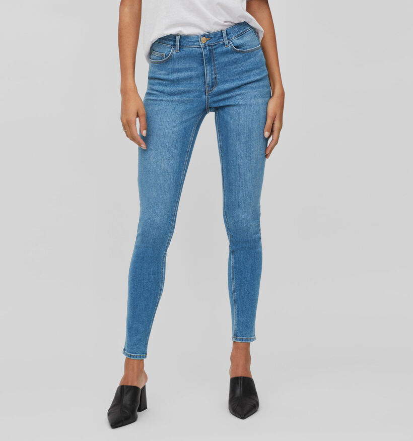 Vila Sarah Blauwe Skinny jeans L32 voor dames (333740)