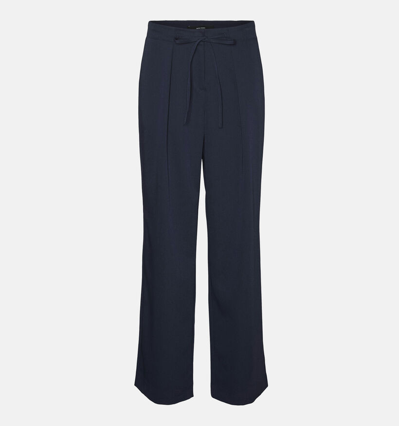 Vero Moda Isolde Pantalon large en Bleu L32 pour femmes (352356)