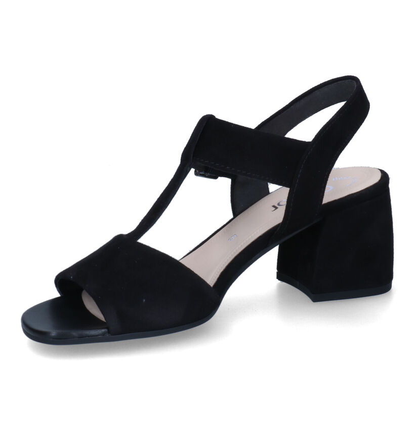 Gabor Best Fitting Sandales en Noir pour femmes (306207)