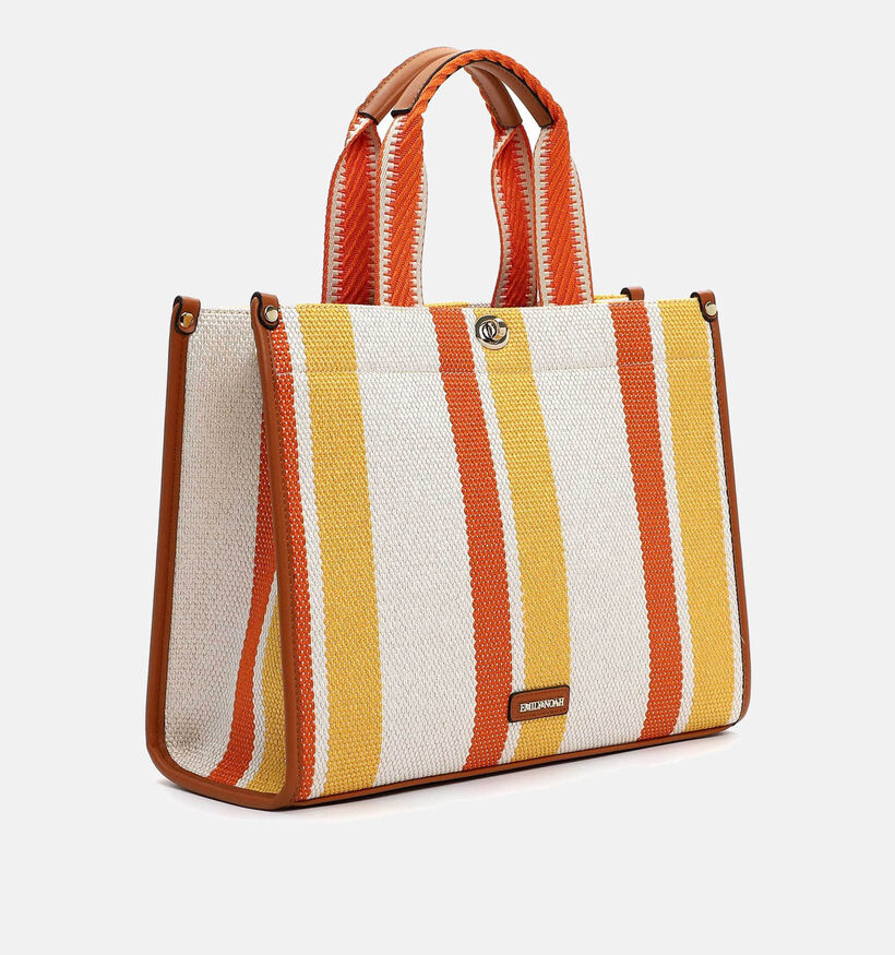 Emily & Noah Jasmin Oranje Shopper voor dames (371533)