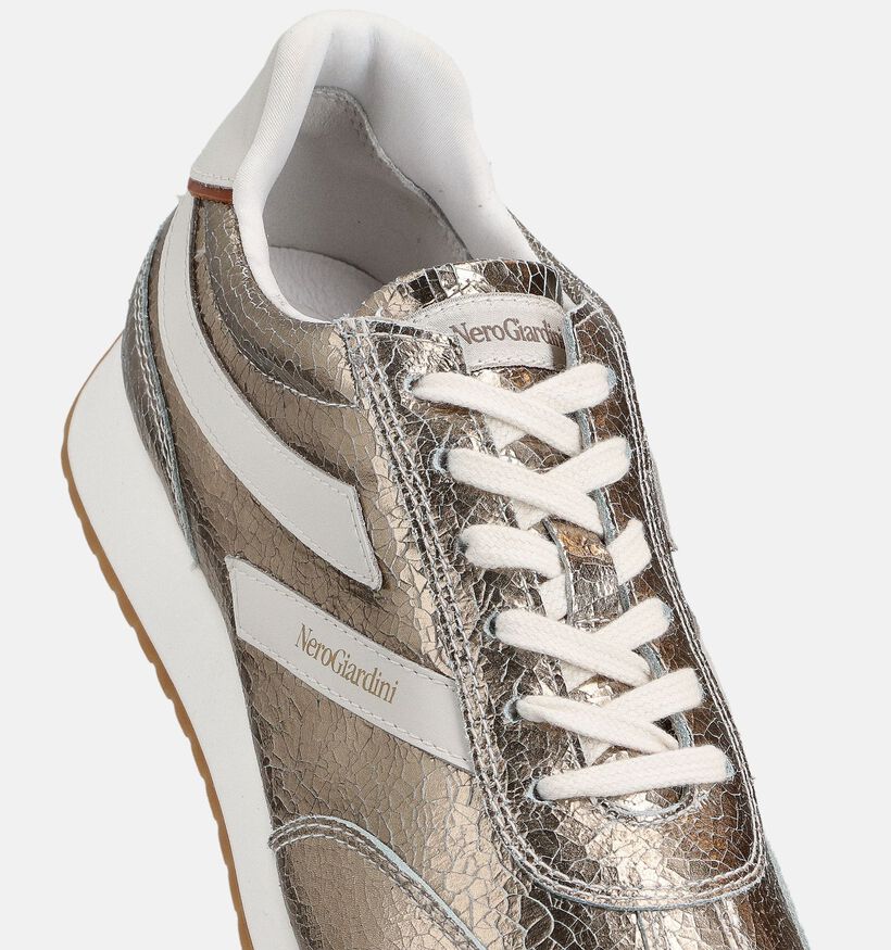 NeroGiardini Baskets en Or pour femmes (369076) - pour semelles orthop&eacute;diques