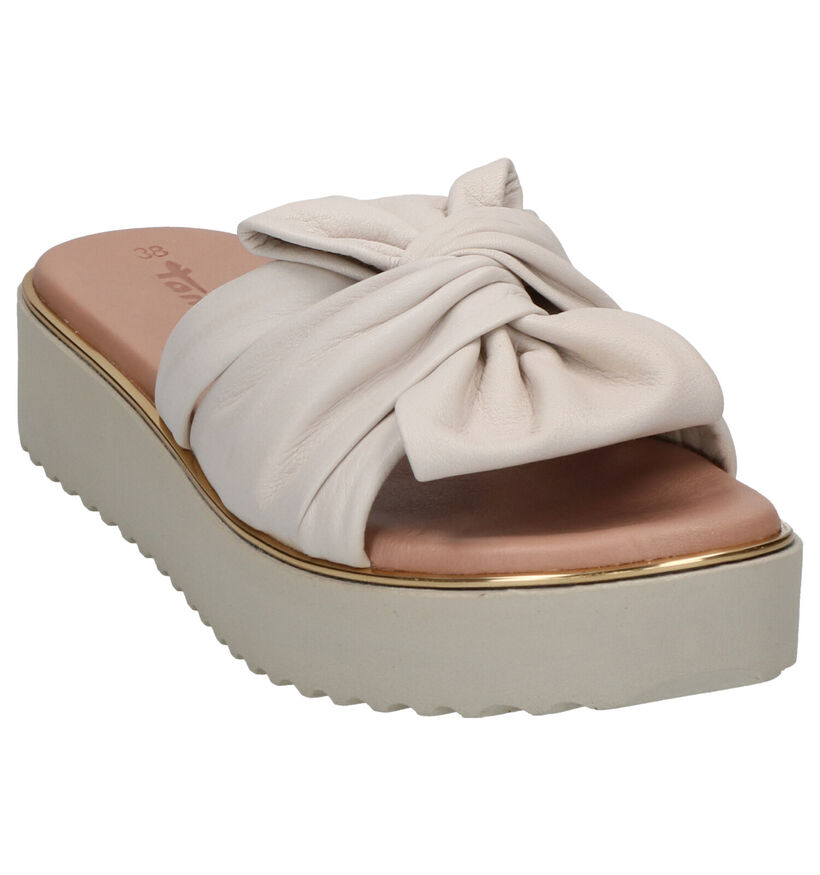 Tamaris TOUCH it Nu-pieds en Bronze en cuir (243539)