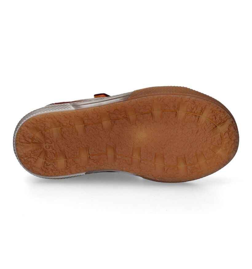 Stones and Bones Rento Cognac Velcroschoenen in leer (314276)