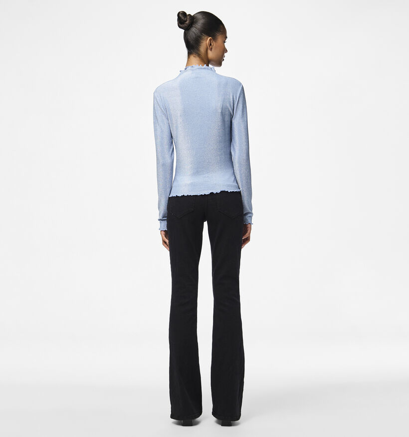 Pieces Sandra Blauwe Longsleeve voor dames (348364)