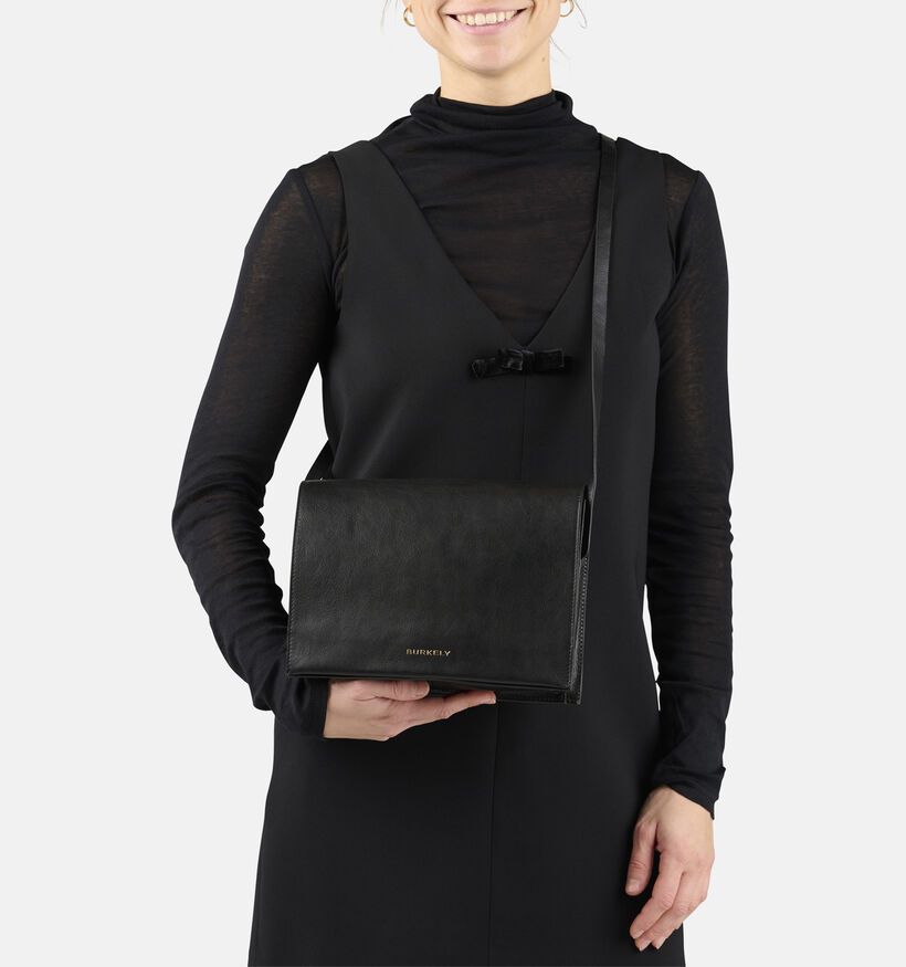 Burkely Fine Florence Sac port&eacute; crois&eacute; en Noir pour femmes (380441)