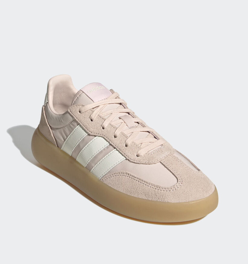 adidas Barreda Decode Ecru/Roze Sneaker voor dames (365393) - geschikt voor steunzolen